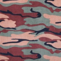 Photo of Dark Camouflage fleece fabric