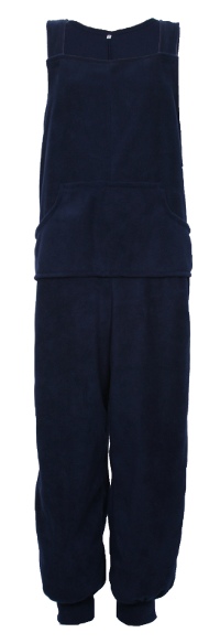 Photo of Fleece Dungarees with poppers on legs