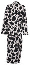 Photo of cow fleece dressing gown